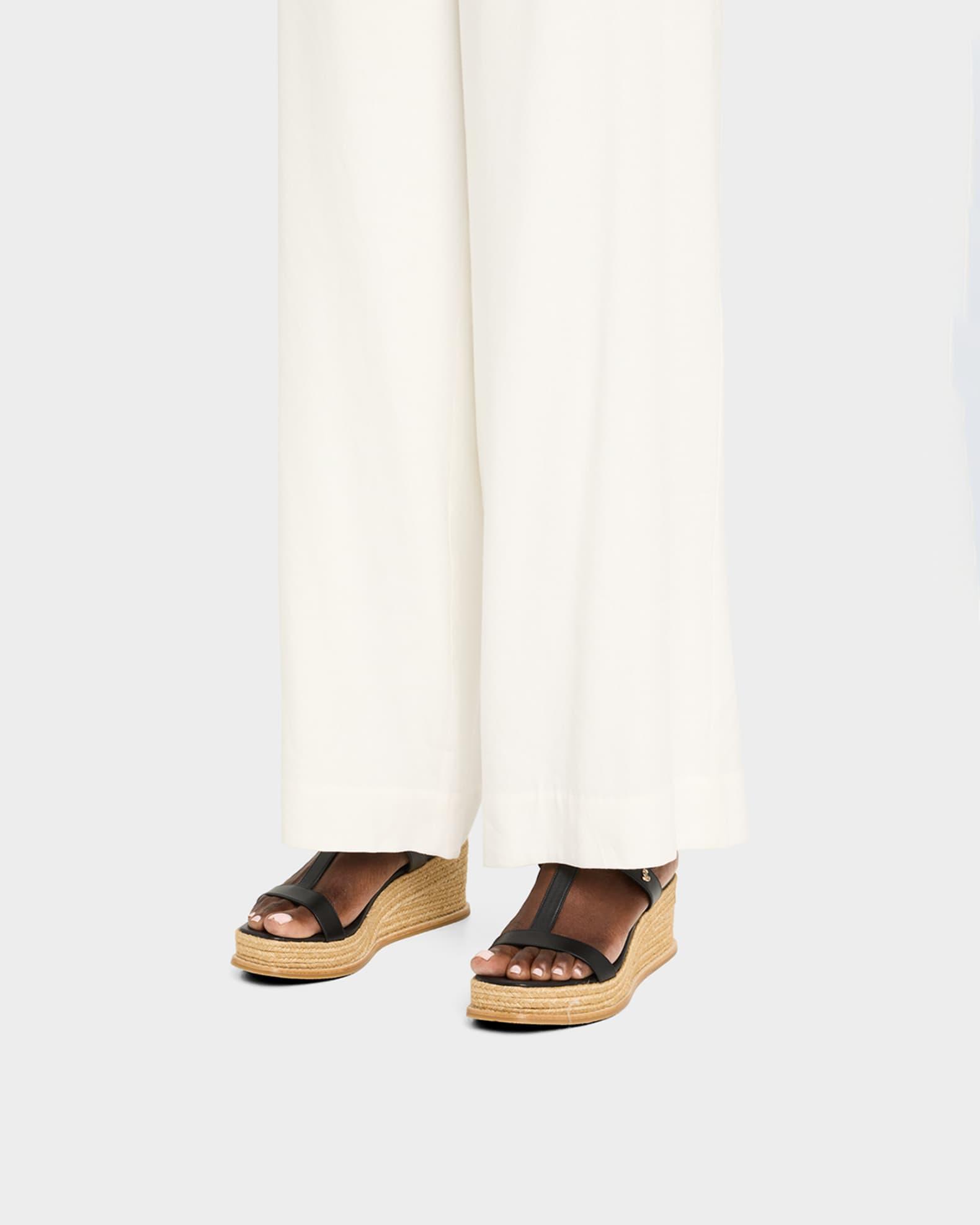 Theia 60 Vacchetta Wedge Sandals Product Image