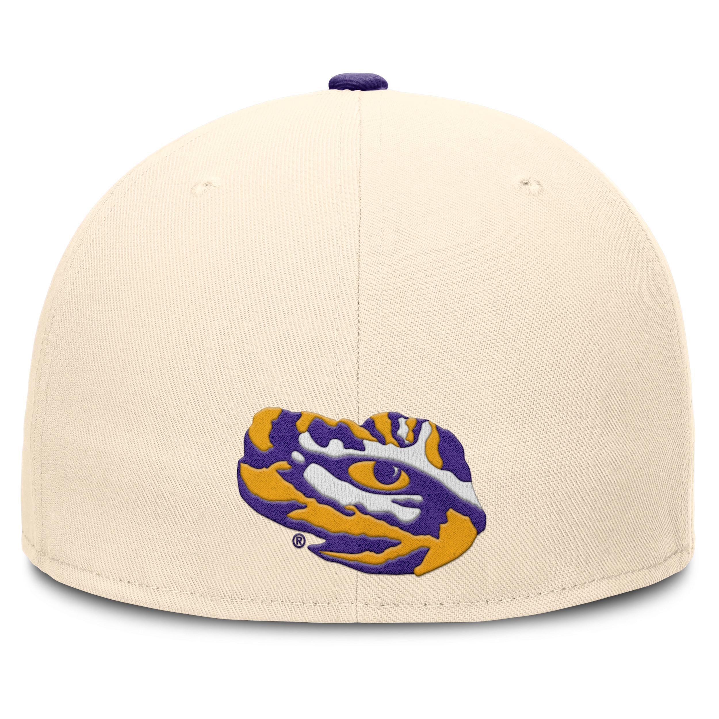 LSU Tigers Primetime True Nike Mens Dri-FIT College Fitted Hat Product Image