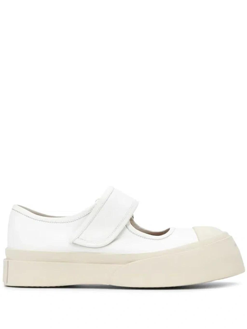 MARNI Ballet Flats In White Product Image
