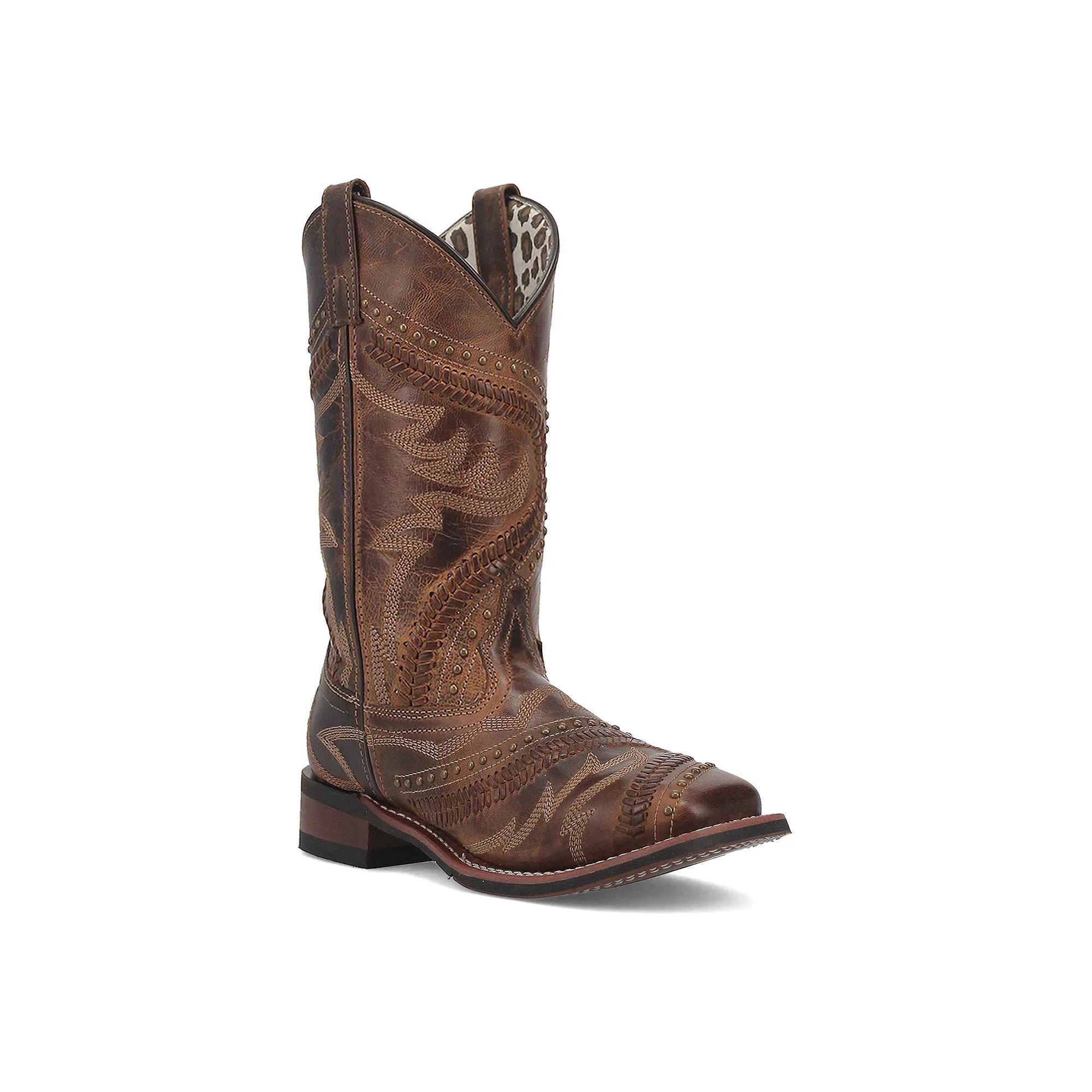 Laredo Charli Women's Leather Cowboy Boots, Size: 10 Product Image