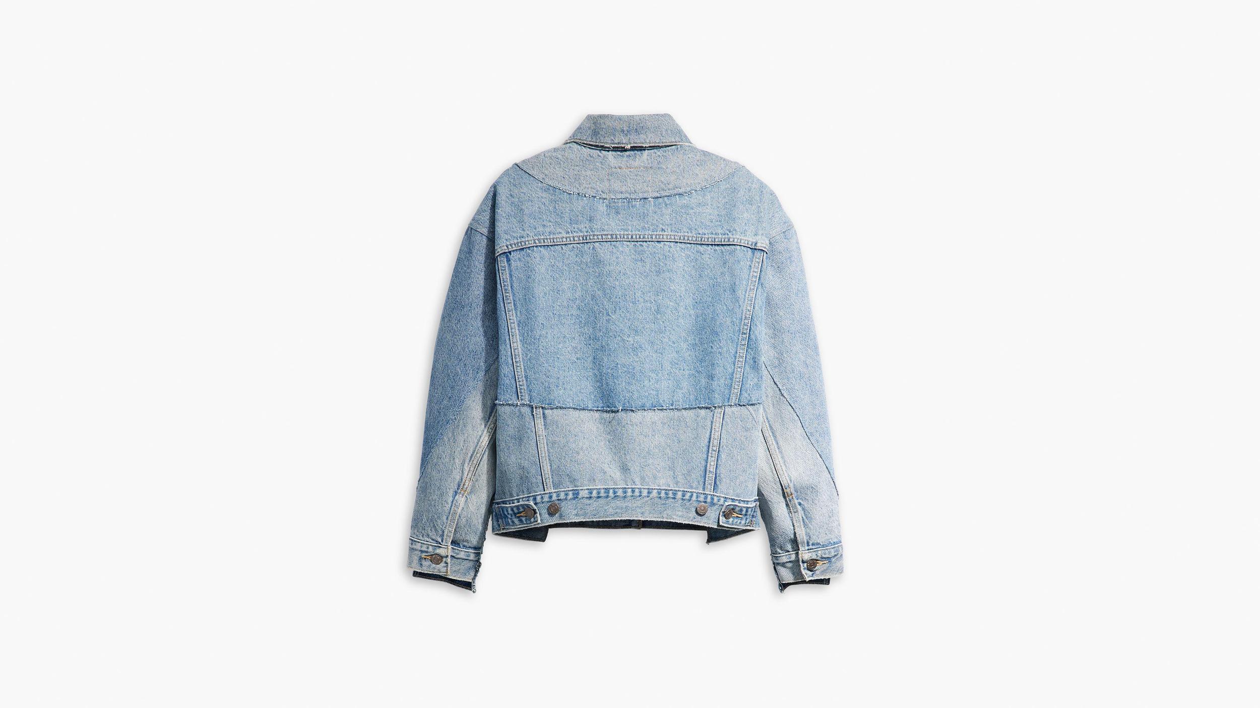 90s Repaired Trucker Jacket Product Image