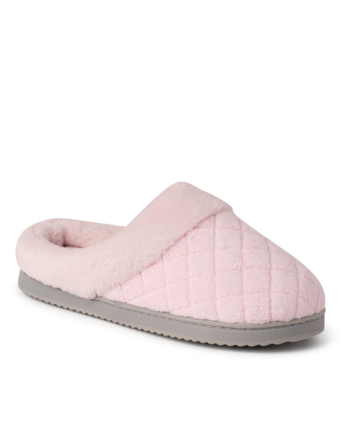 Dearfoams Libby Women's Quilted Terry Clog Slippers, Size: XL Wide, Eventide Product Image