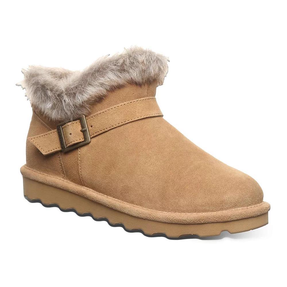 Bearpaw Jasmine Faux Fur Women's Short Boots, Size: 9, Black Ii Product Image