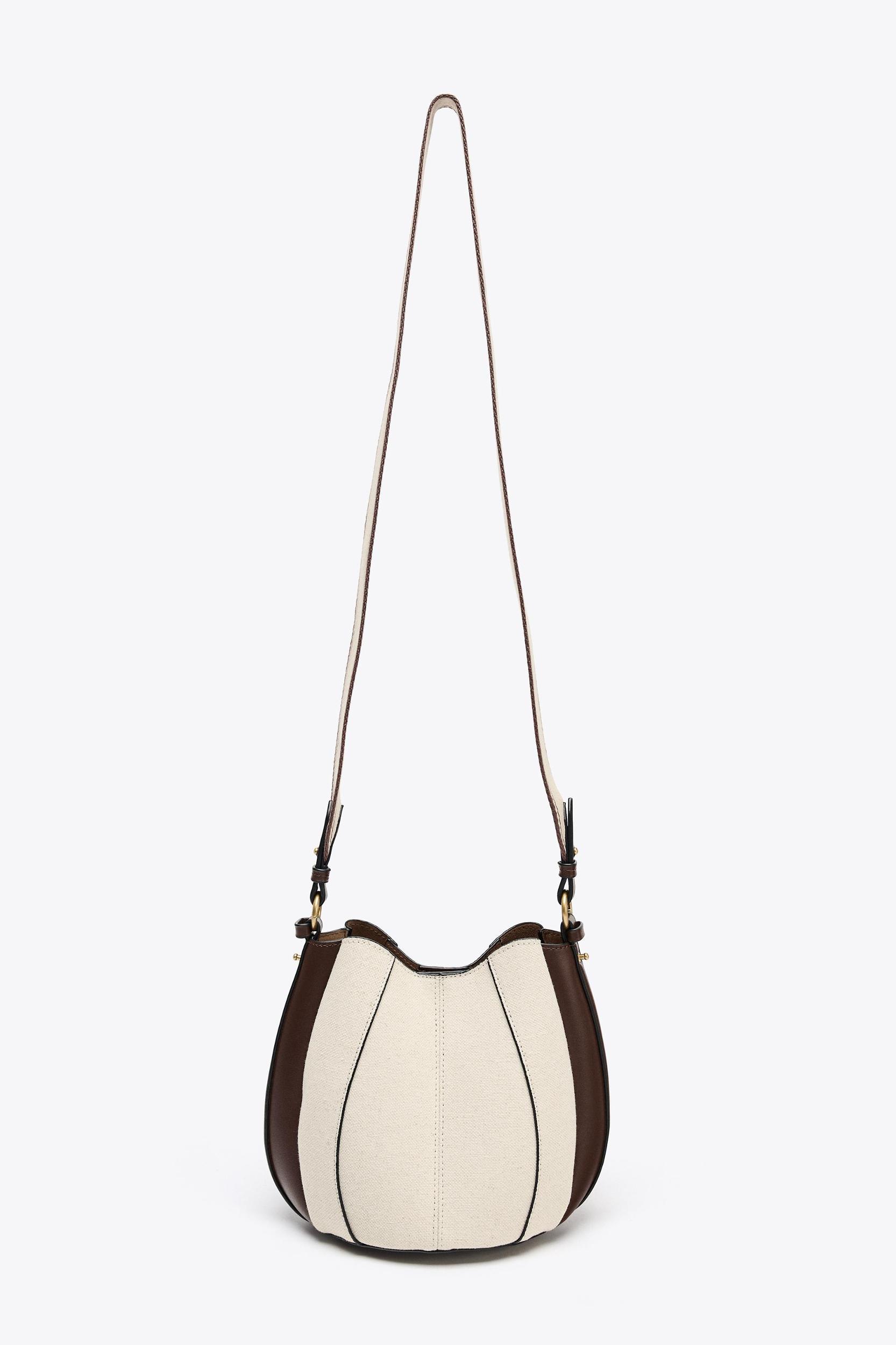 TOPSTITCHED BUCKET BAG Product Image