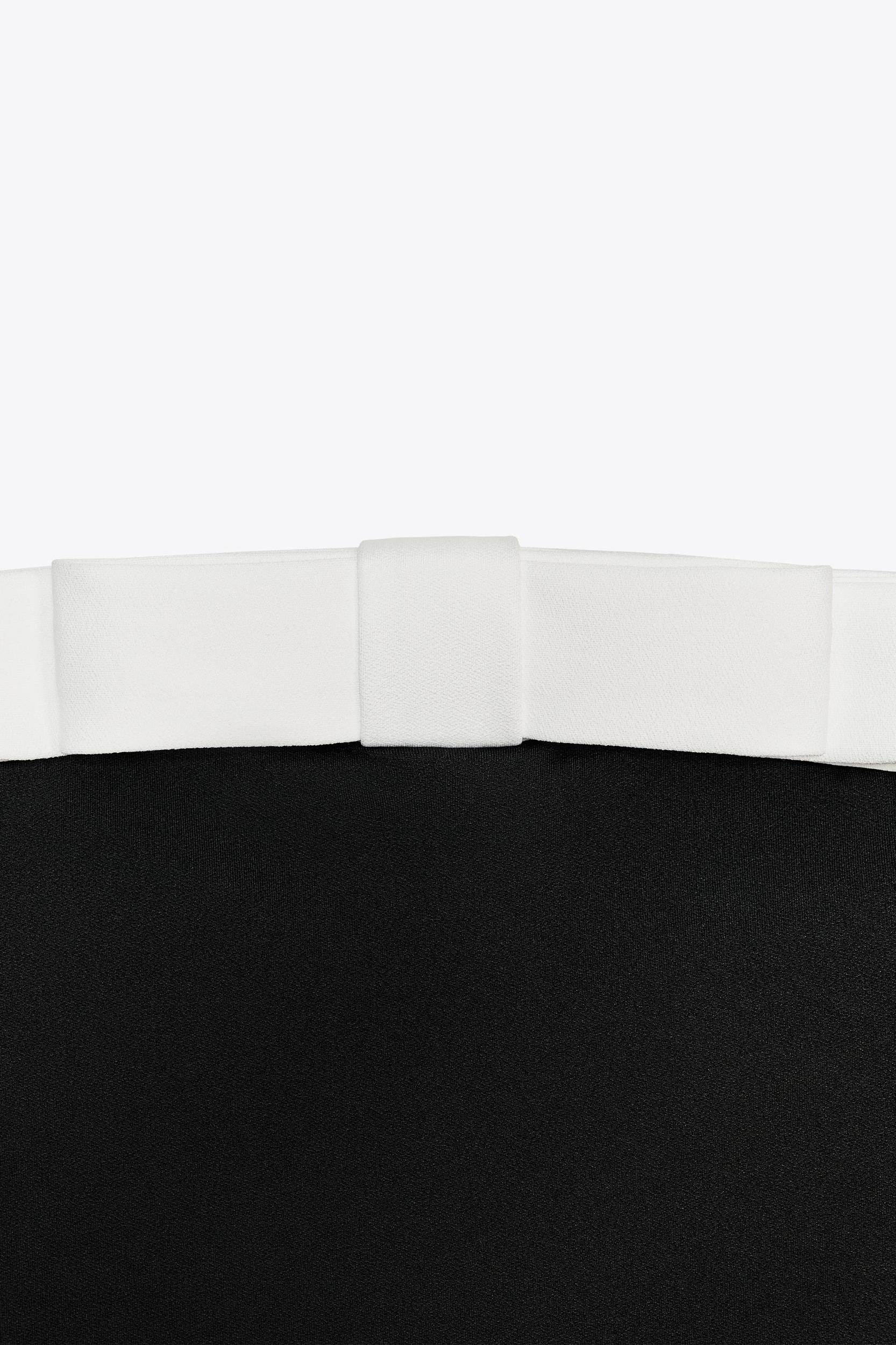 STRAPLESS BOW DRESS Product Image