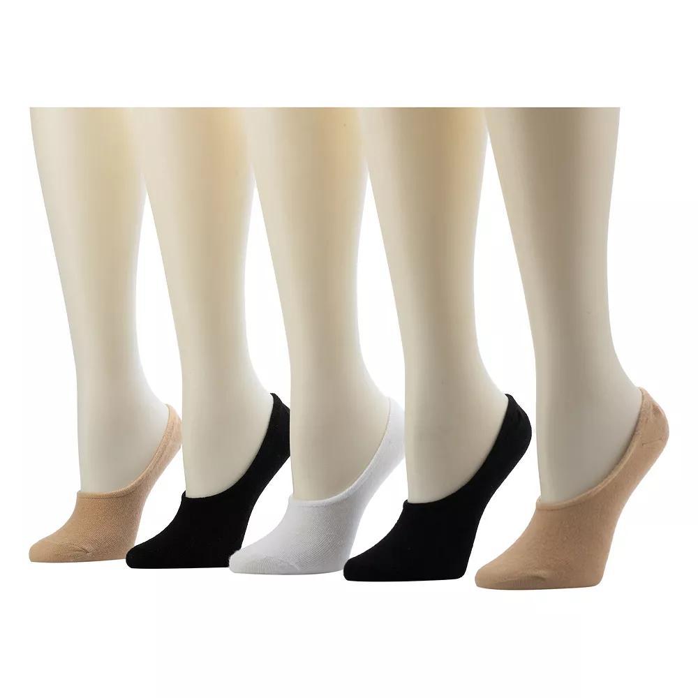 Women's Sonoma Goods For Life® 5-pk. Fashion Everyday Liner Socks, Size: 9-11, Black Product Image