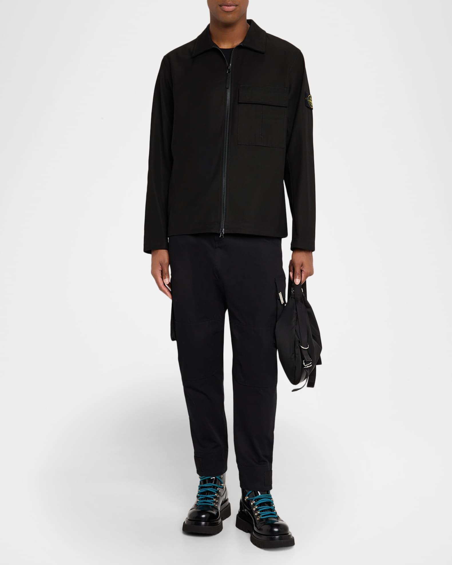 Men's Long Sleeve Single Pocket Overshirt Product Image