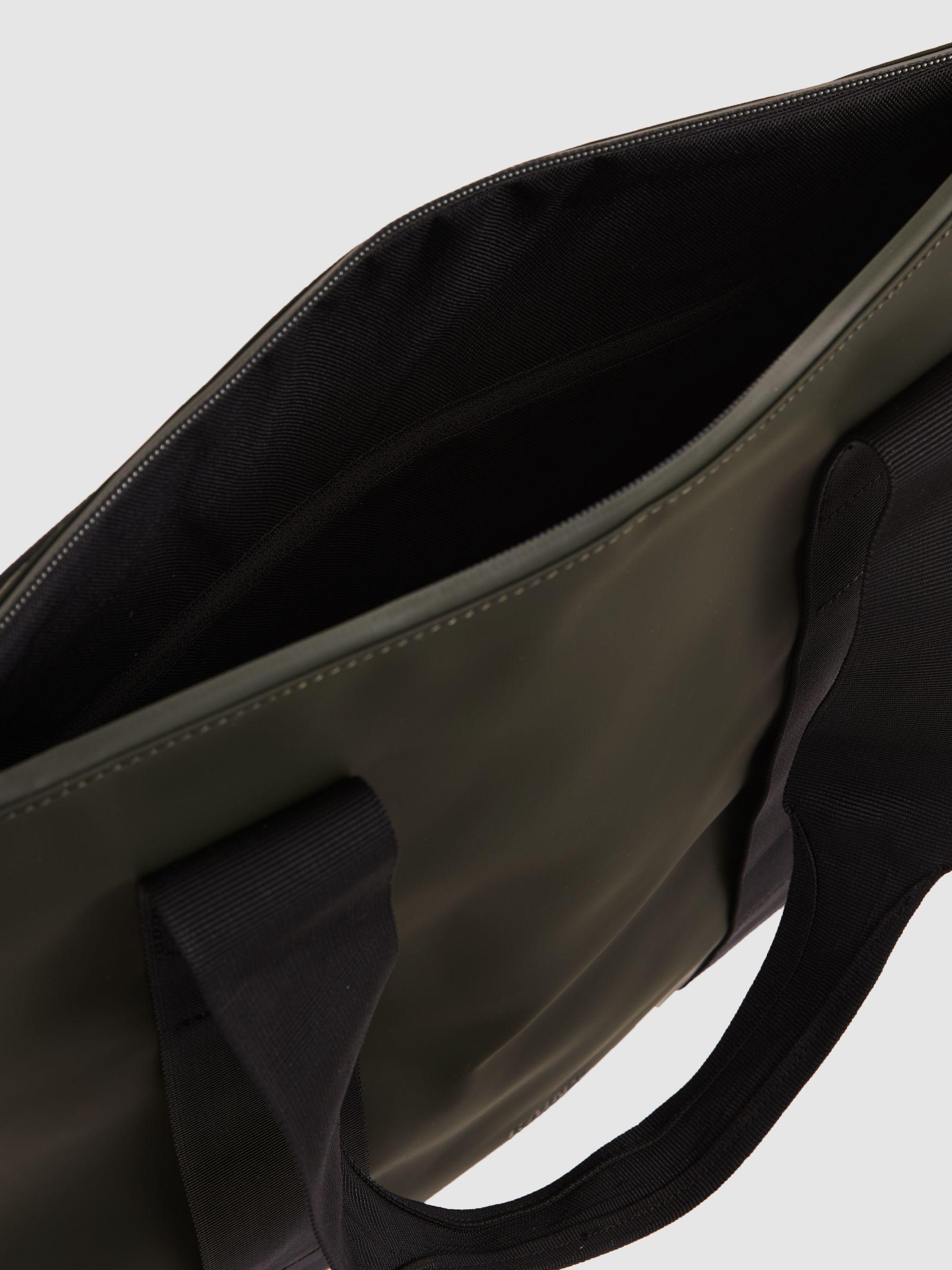 Rains Mini Tote Bag in Green Product Image