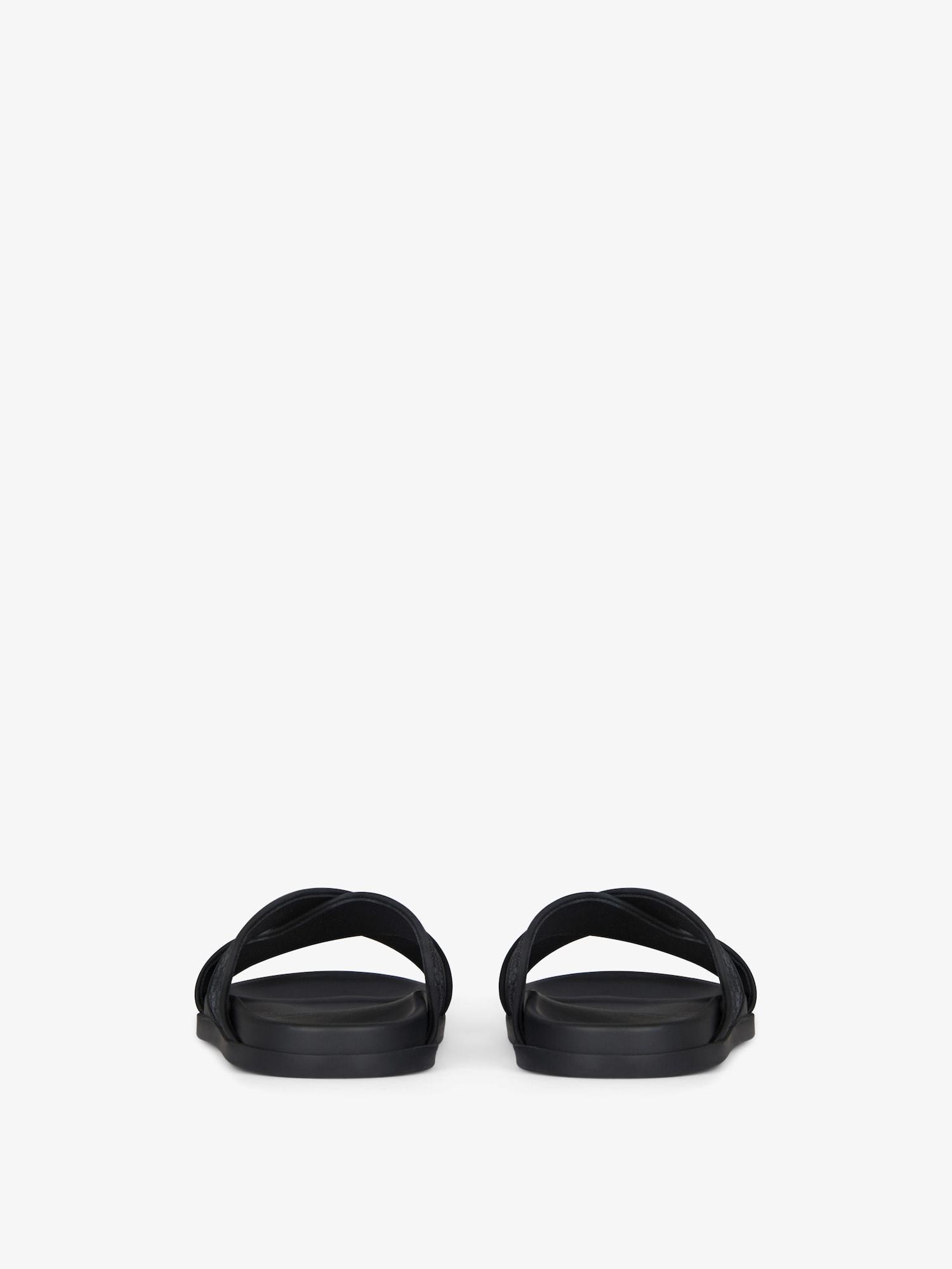 G Plage flat mules in monogram 72 denim Product Image