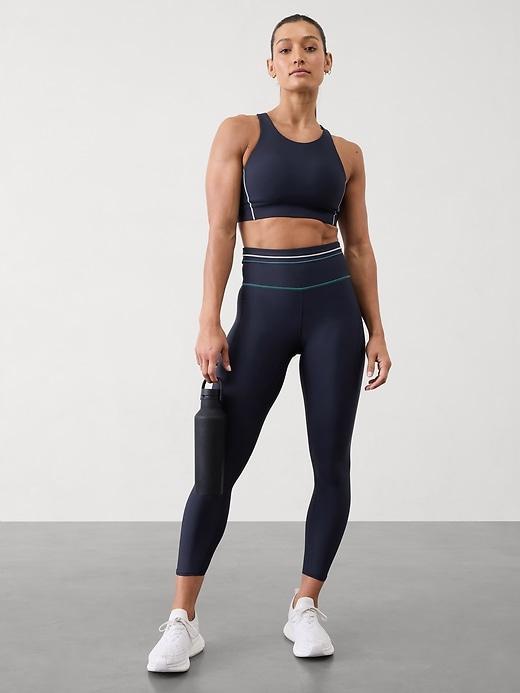Pacesetter Ultra High Rise 7/8 Stripe Legging Product Image