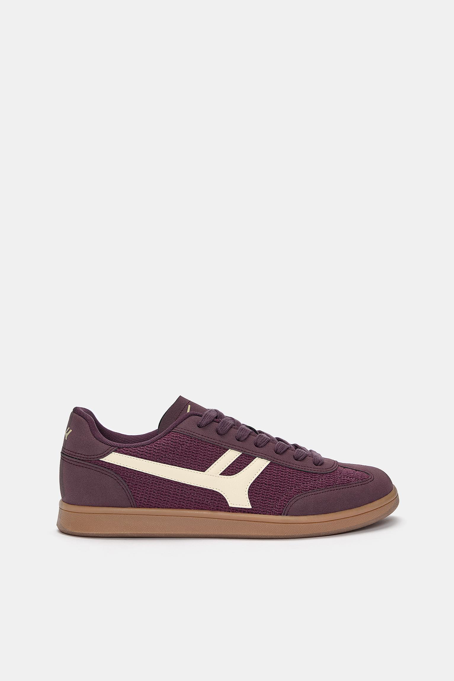 Retro fabric sneakers Product Image