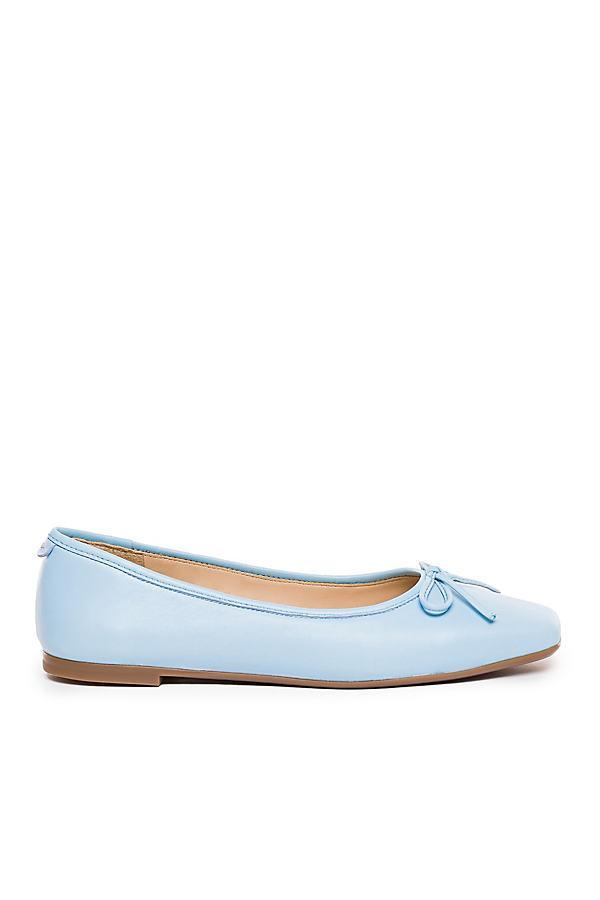 Gwynn Leather Bow Ballerina Flats Product Image