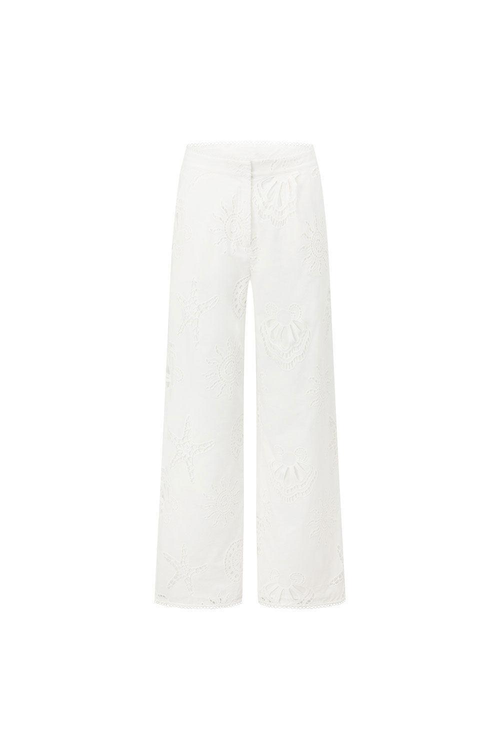 Nissi Pants - Corallo Bianca Product Image
