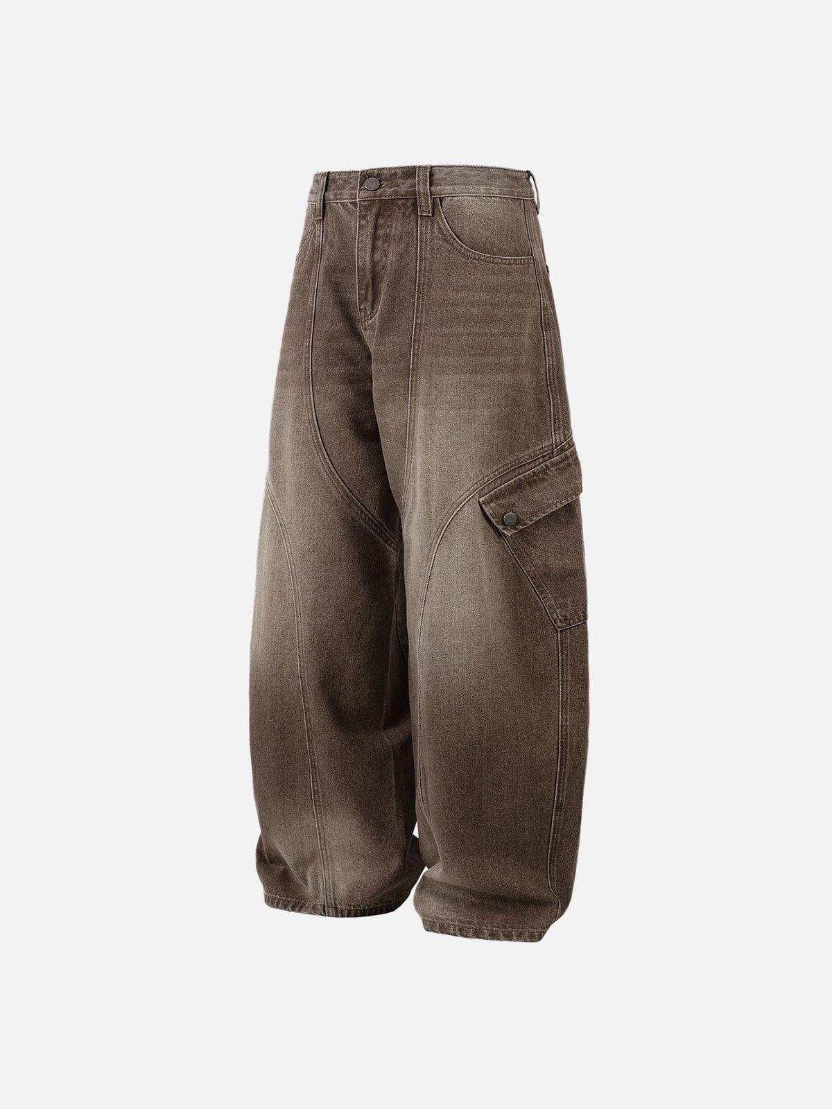 Aelfric Eden Multi Pocket Baggy Barrel Jeans Product Image
