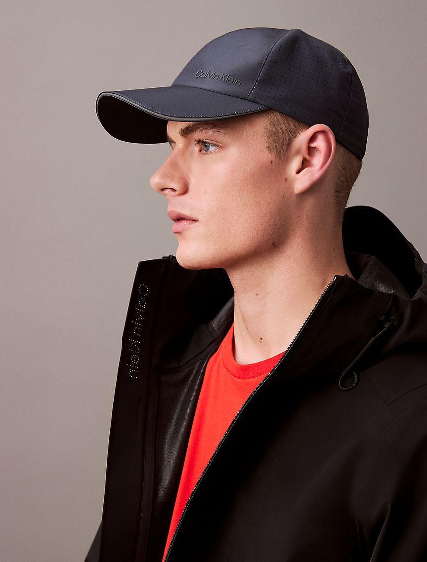 Calvin Klein Womens Mesh Logo Baseball Cap - Navy Product Image