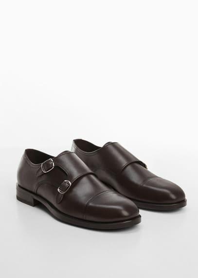Mens Leather Box Low-Top Sneakers Product Image