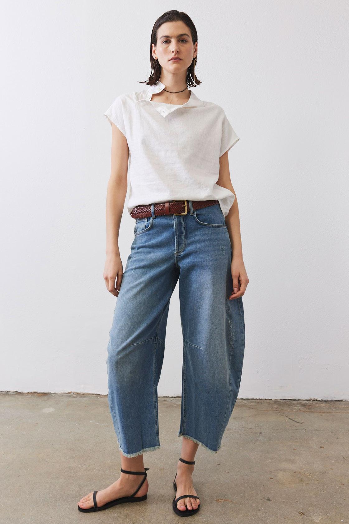 Buttoned Up Linen Top Product Image