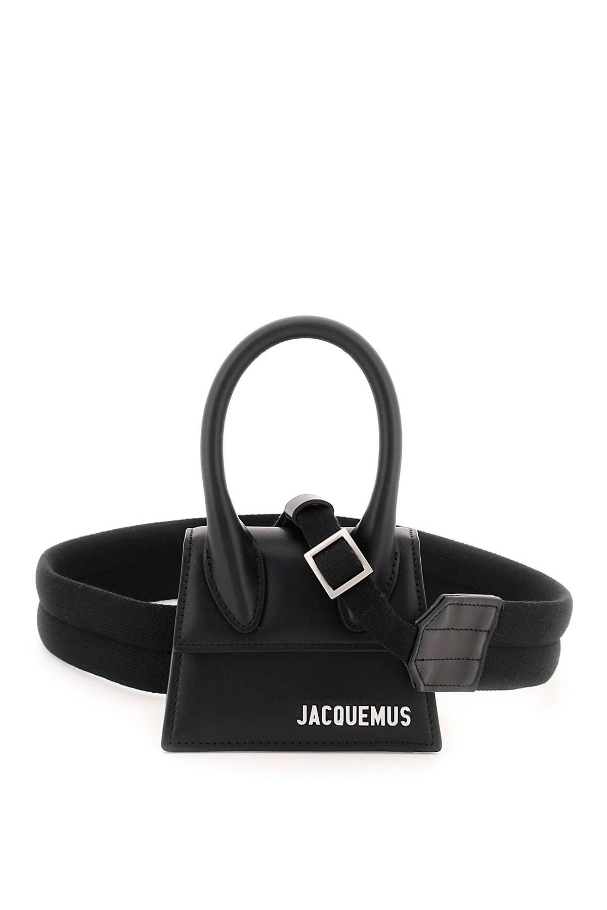 JACQUEMUS Le Chiquito Mini Bag Men In Black Product Image