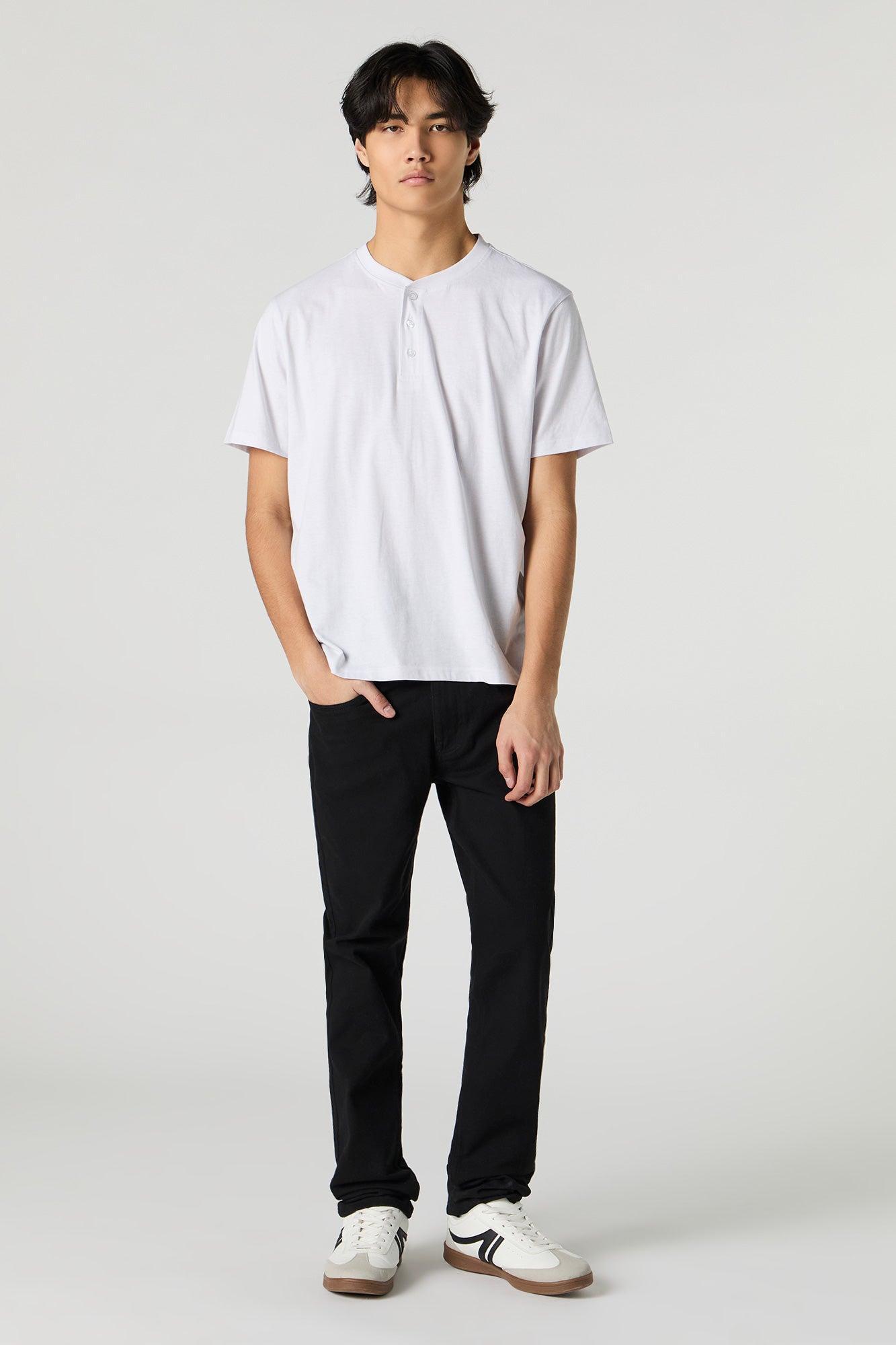 Black Wash Slim Jean Male Product Image