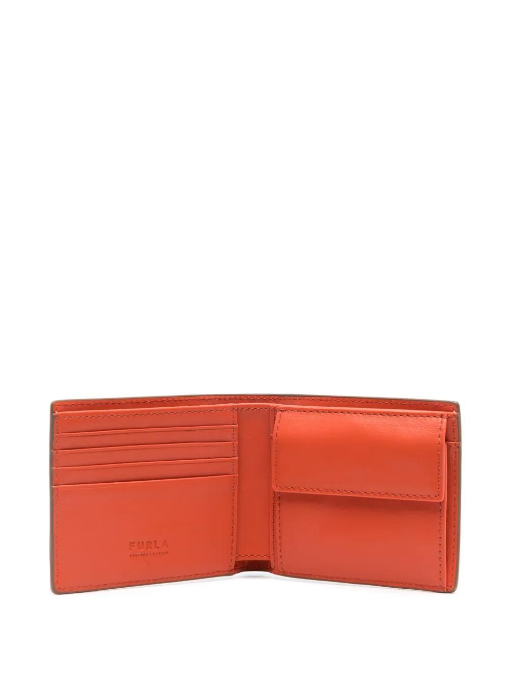 FURLA Man Project Leather Wallet In Brown Product Image