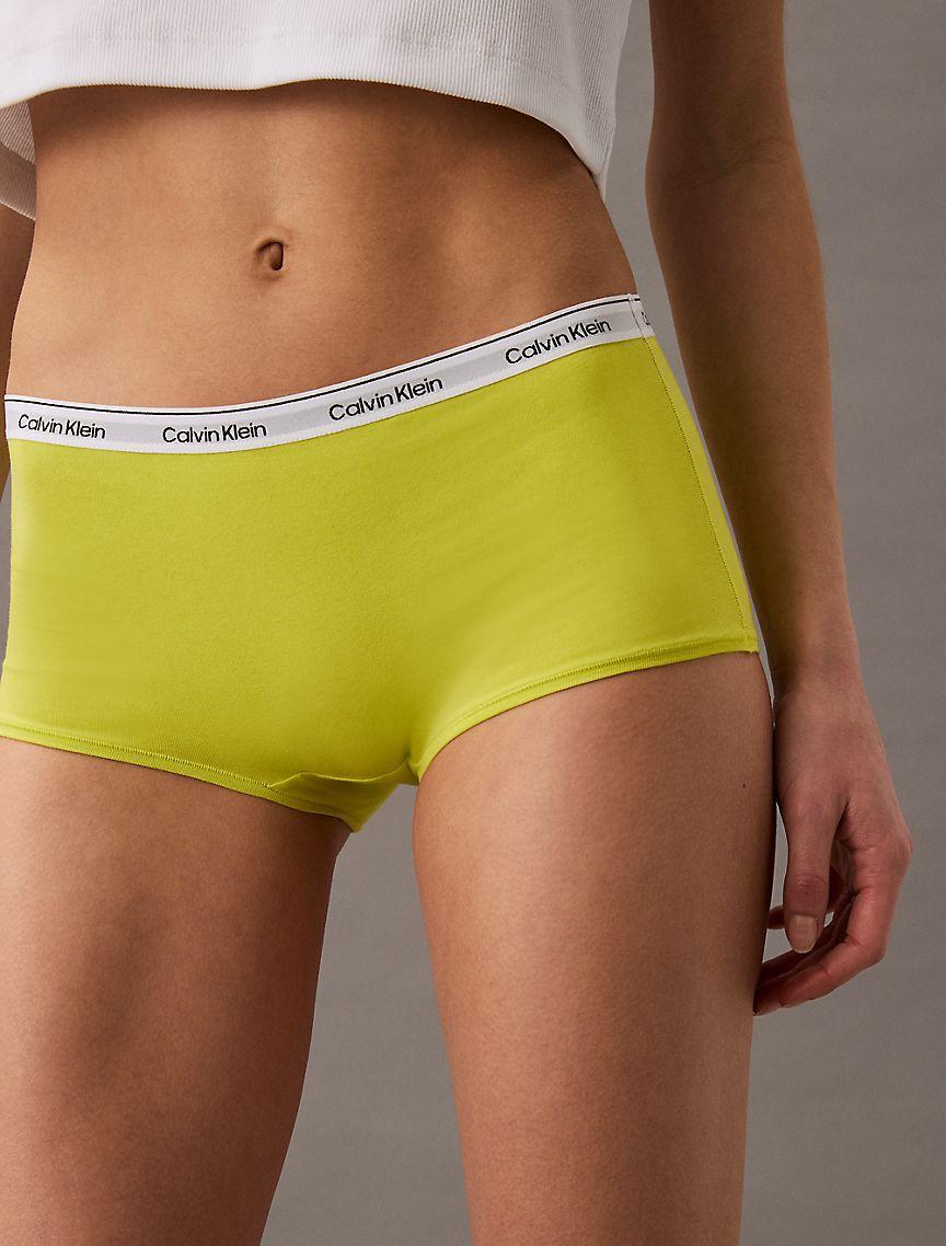 Calvin Klein Womens Modern Logo Boyshort - Purple Product Image