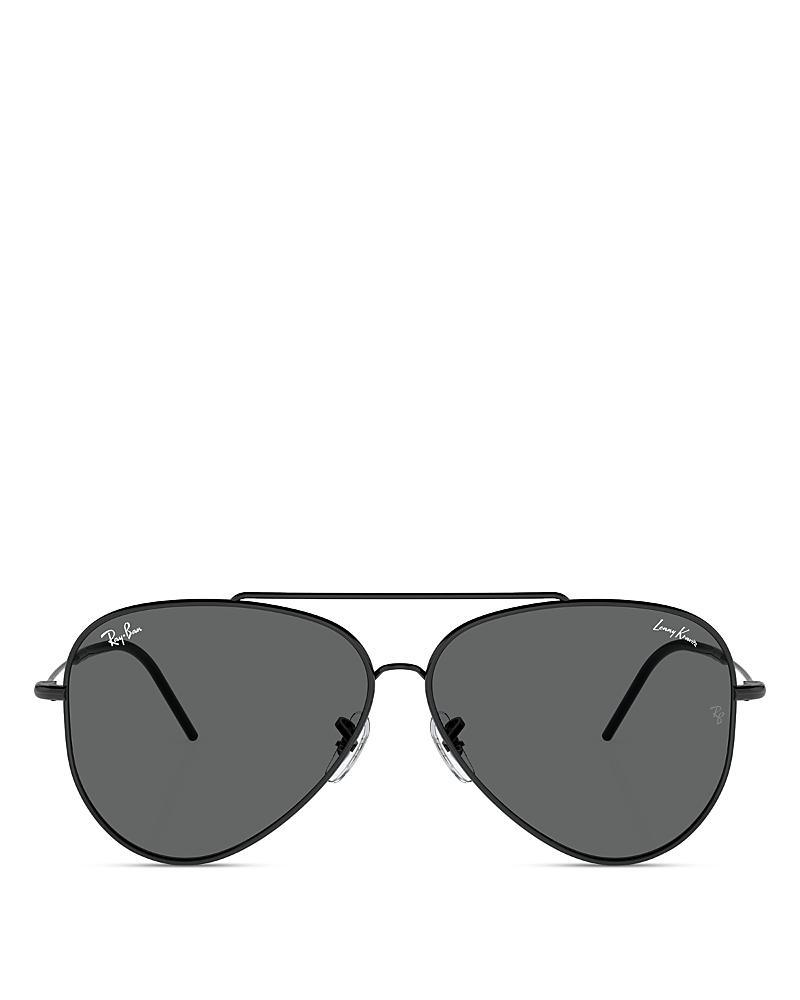 Ray-Ban Aviator Reverse Sunglasses, 62mm Product Image