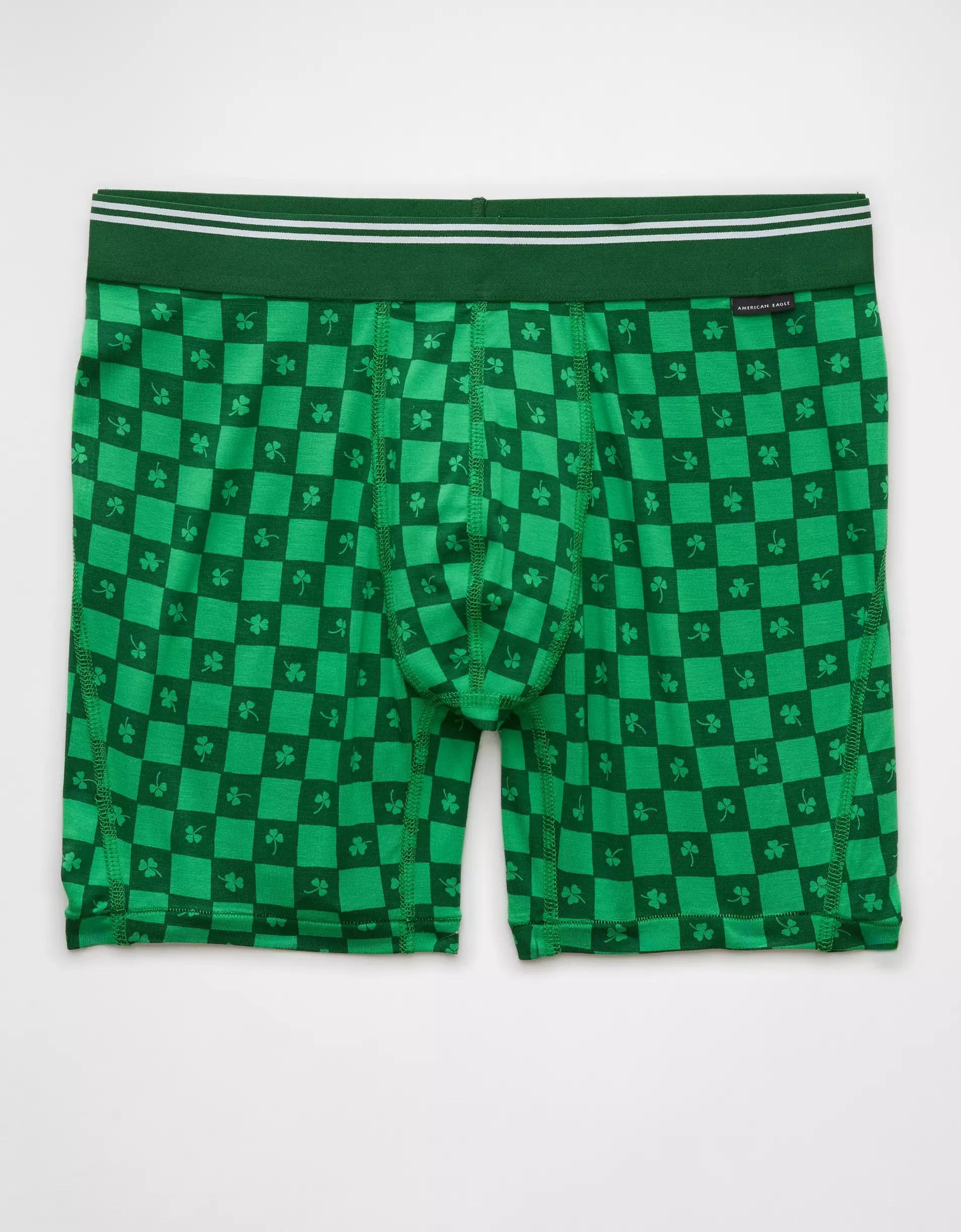 AEO Men's Floral 6" Ultra Soft Boxer Brief Product Image