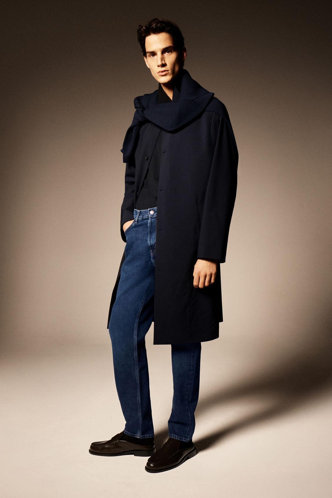 WOOL-BLEND CAR COAT Product Image