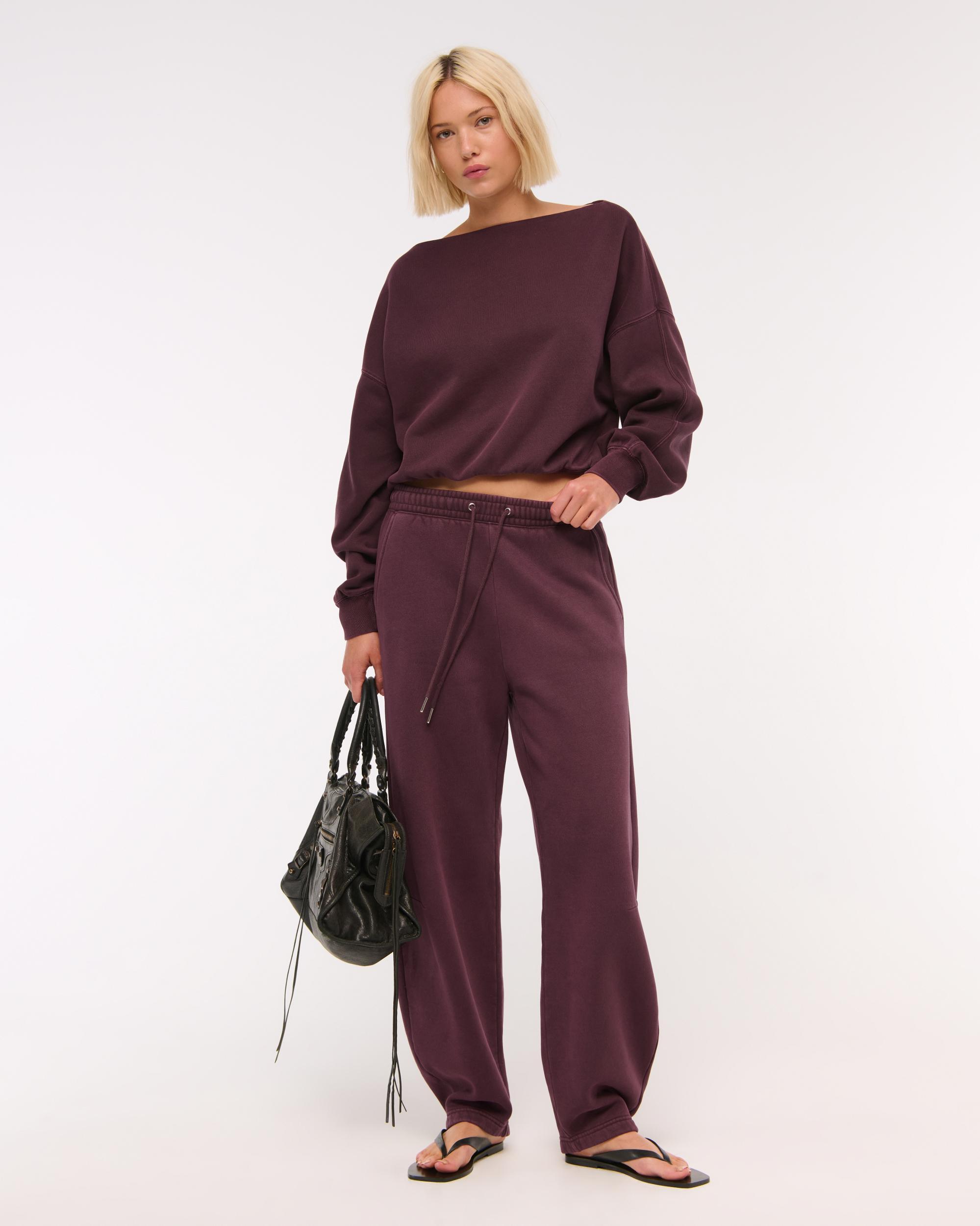 High Rise Barrel Sunday Sweatpant Product Image