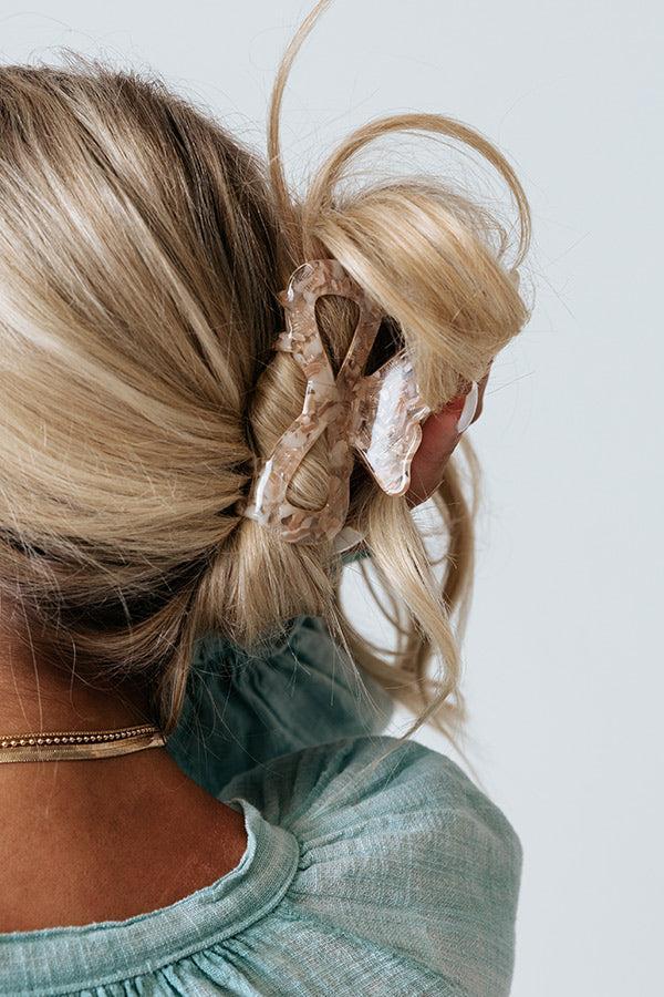 Regal Night Hair Claw Clip Set In Seaglass Product Image