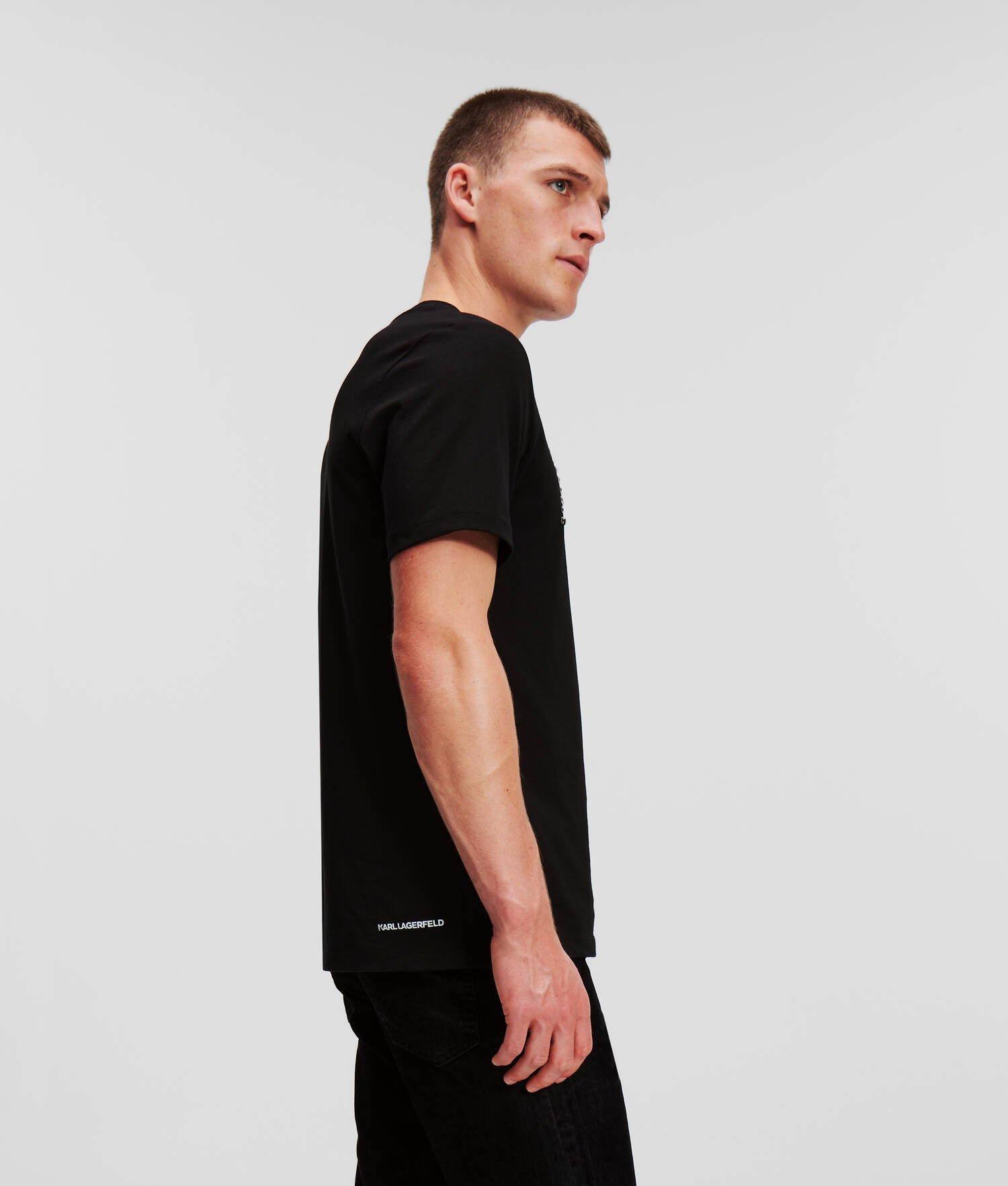STUDDED KARL LOGO T-SHIRT Product Image