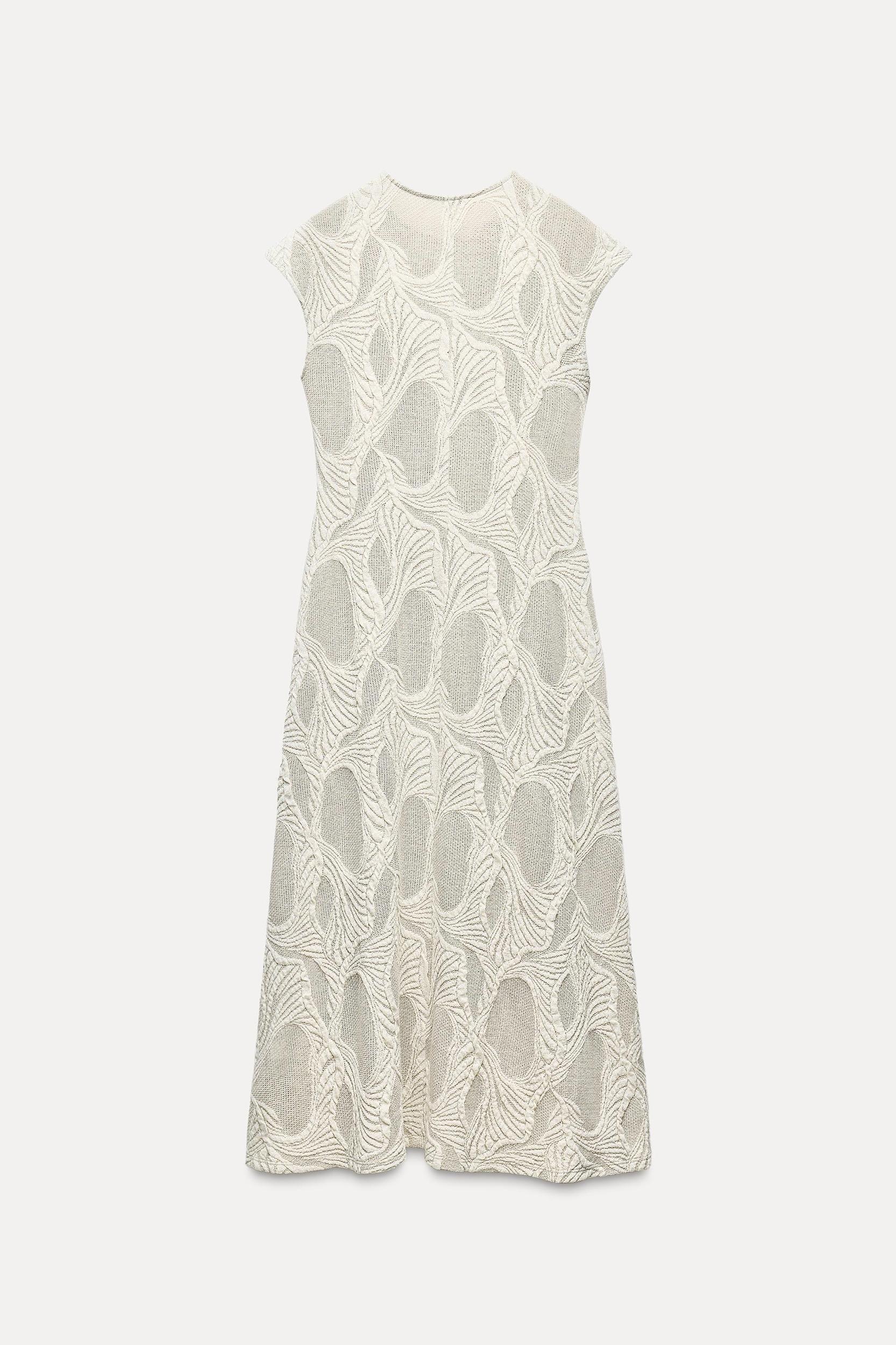 JACQUARD MIDI DRESS Product Image