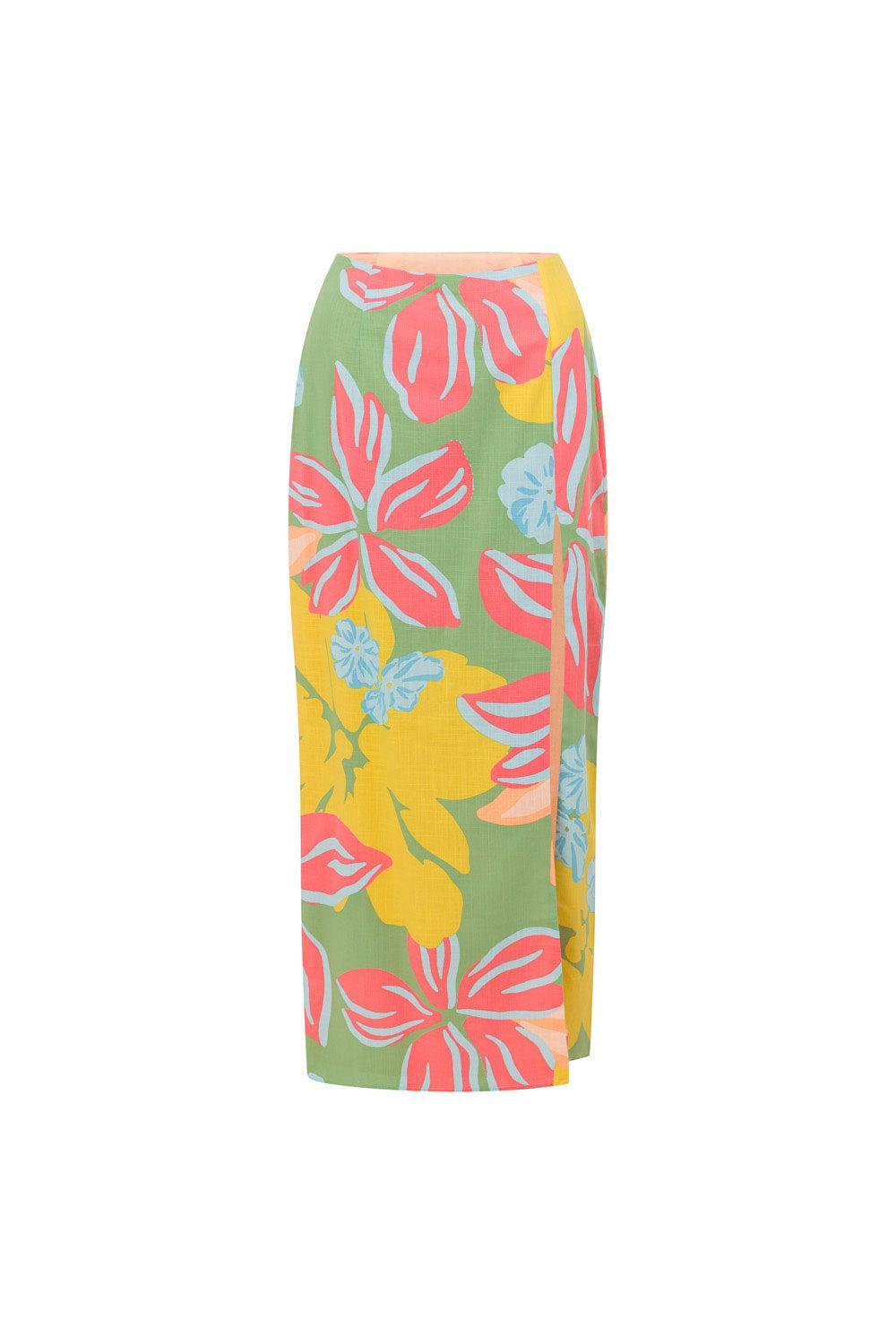 Kelcie Top - Calypso Scarf Product Image