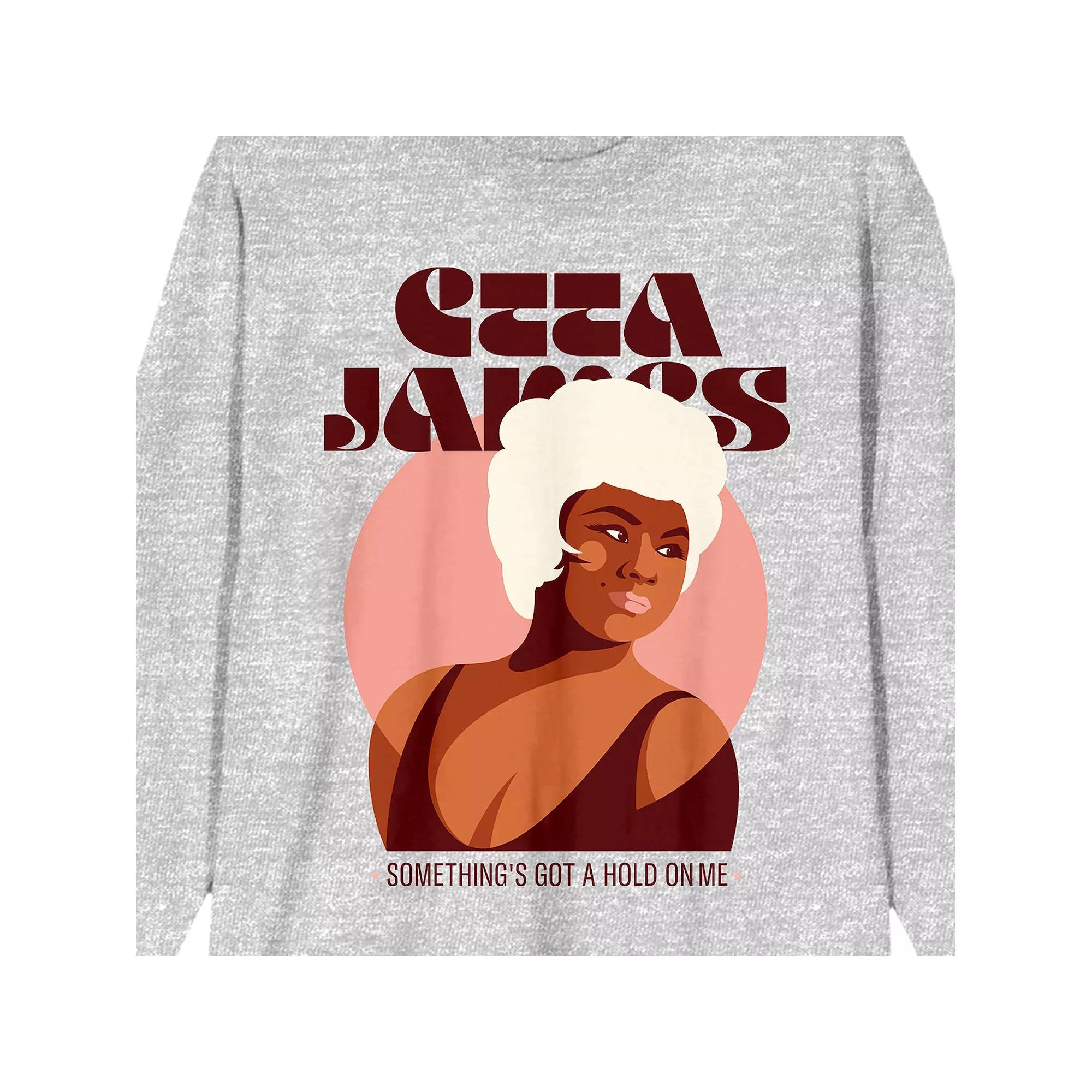 Men's Etta James Something's Got A Hold On Me Graphic Tee, Size: Medium, Gray Product Image