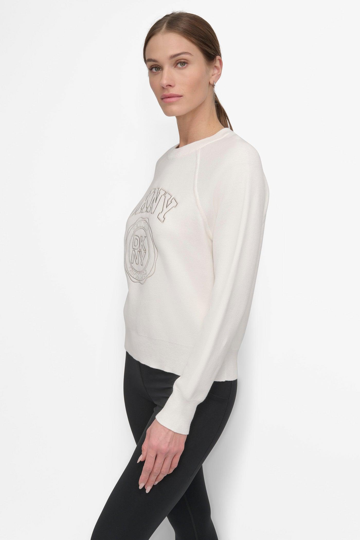 VARSITY EMBROIDERY CREW PULLOVER Product Image