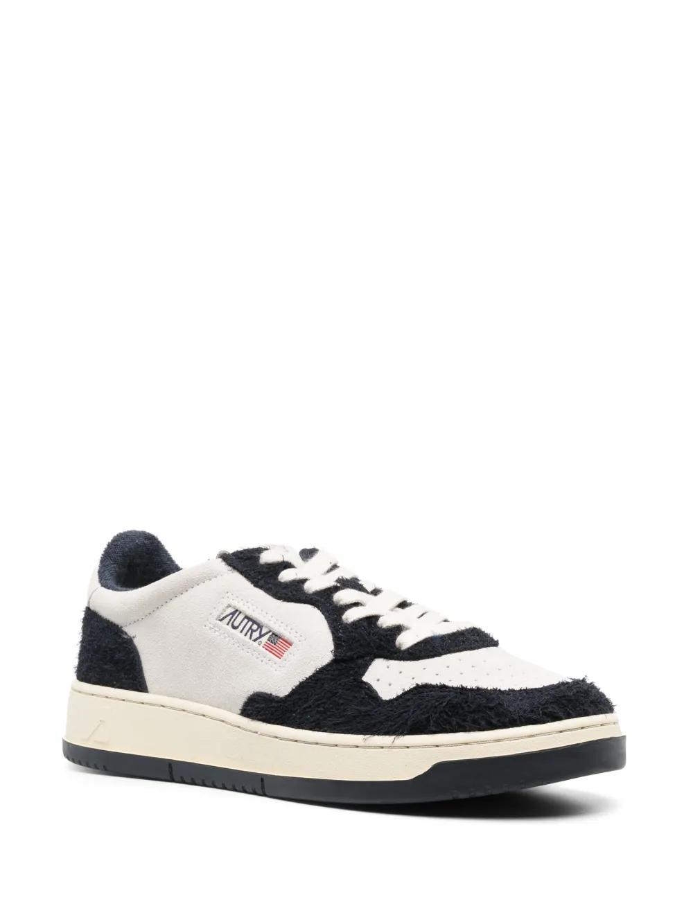 Medalist two-tone suede sneakers Product Image