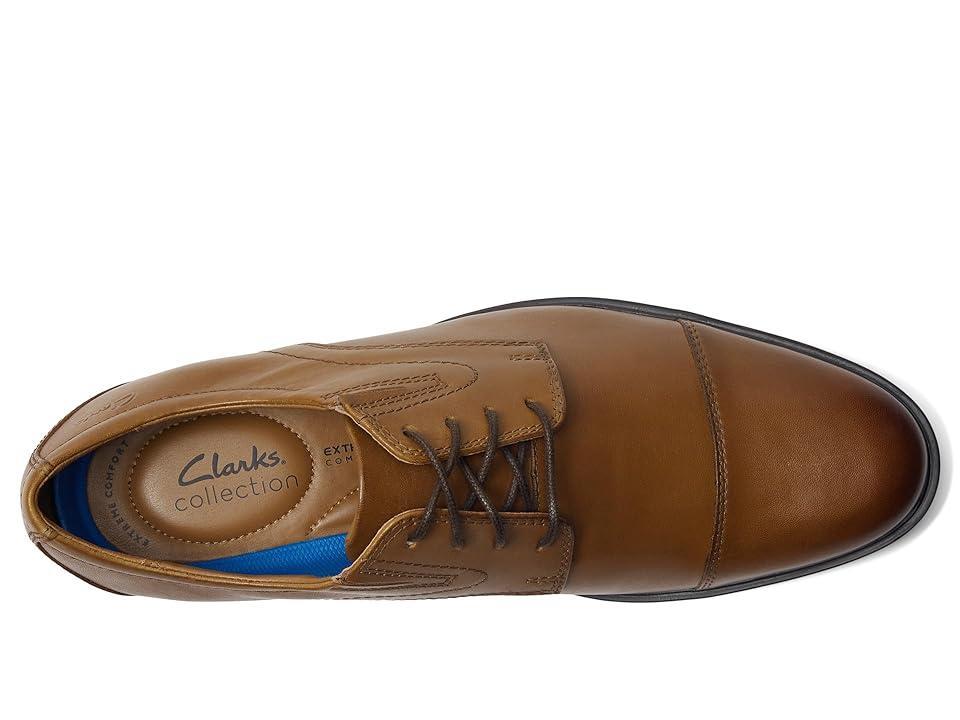 Clarks Whiddon Cap Mens Leather Dress Shoes Product Image