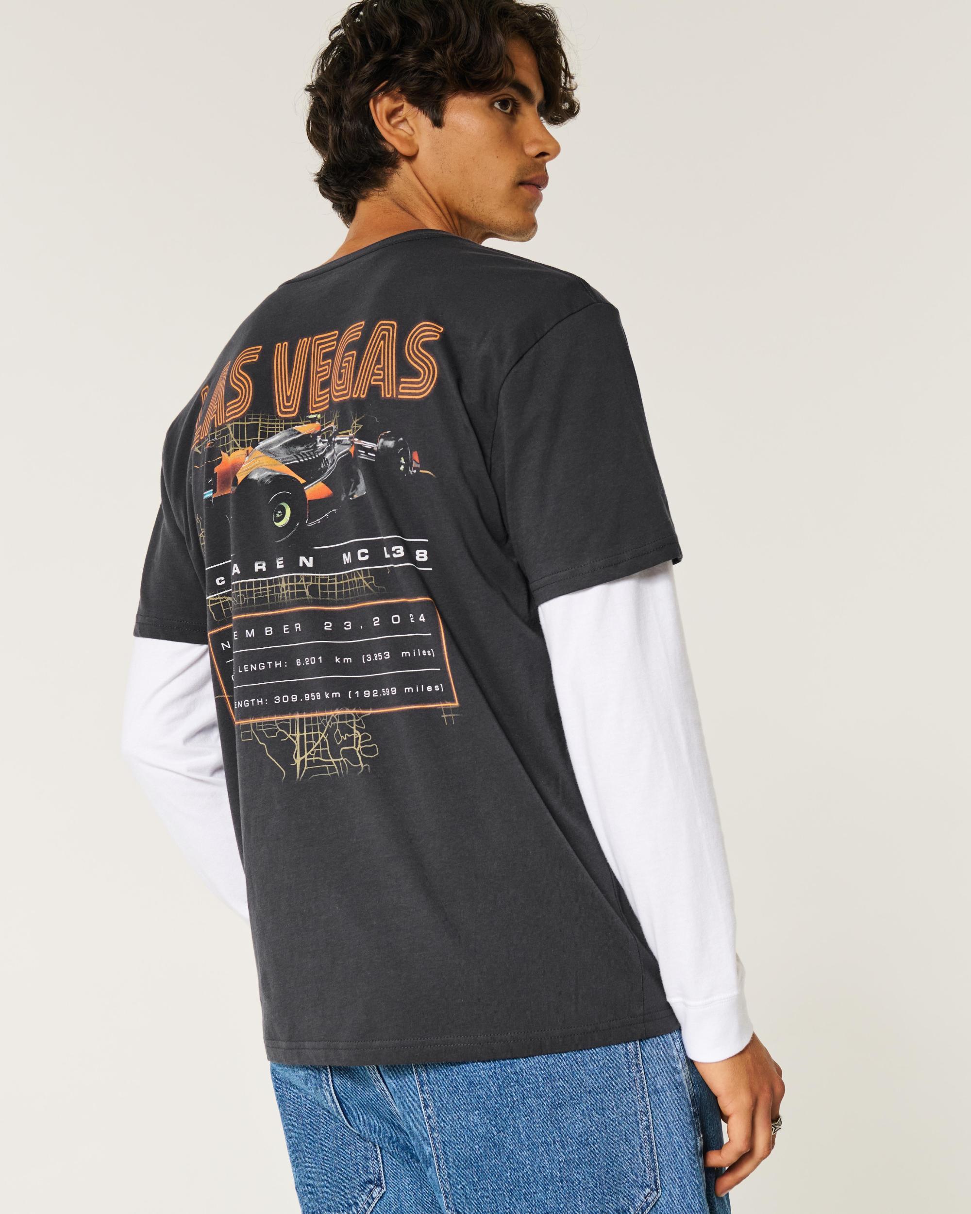 Boxy Heavyweight Stake F1 Team Kick Sauber Graphic Tee Product Image