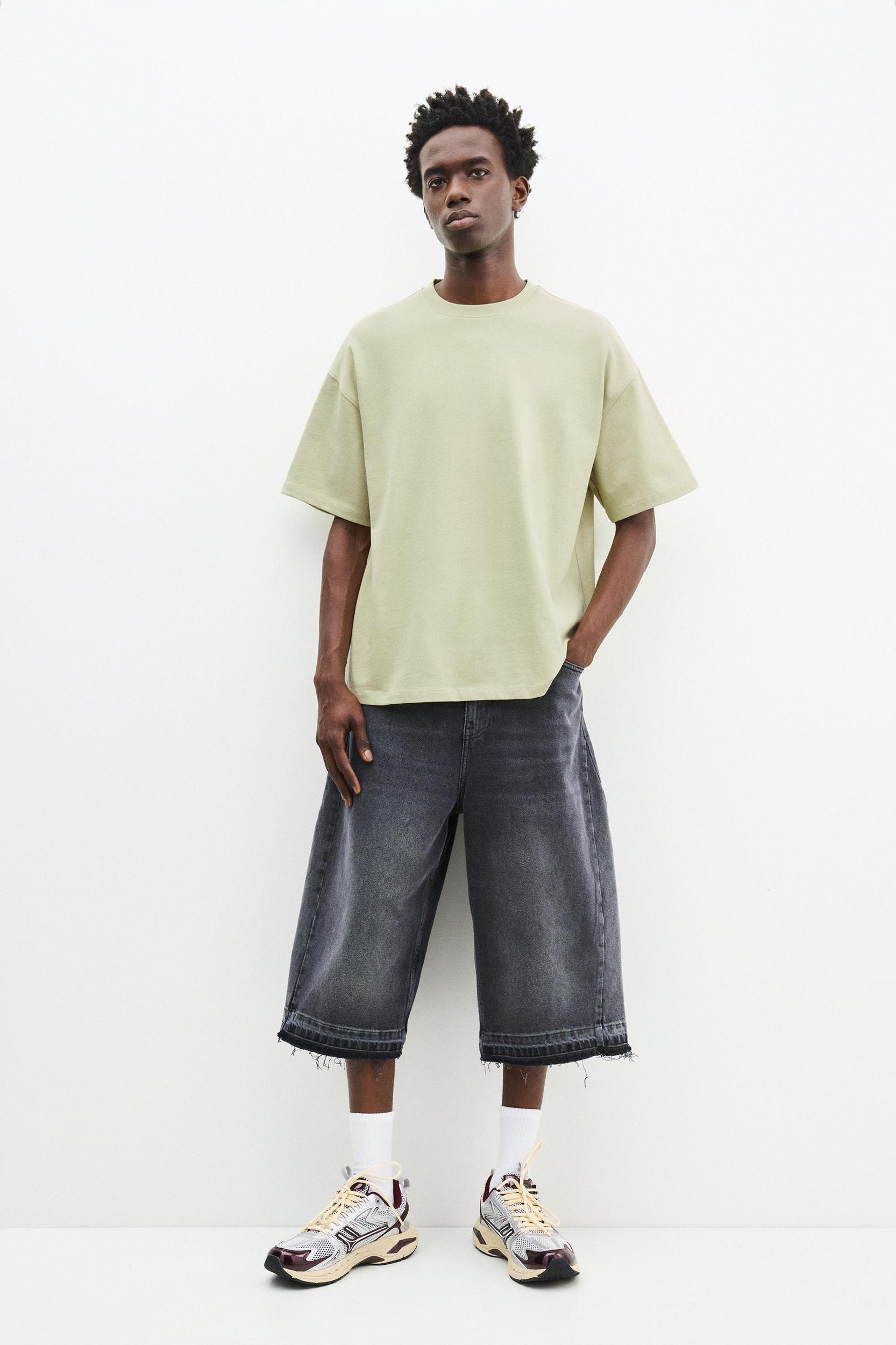 Boxy fit short sleeve T-shirt Product Image