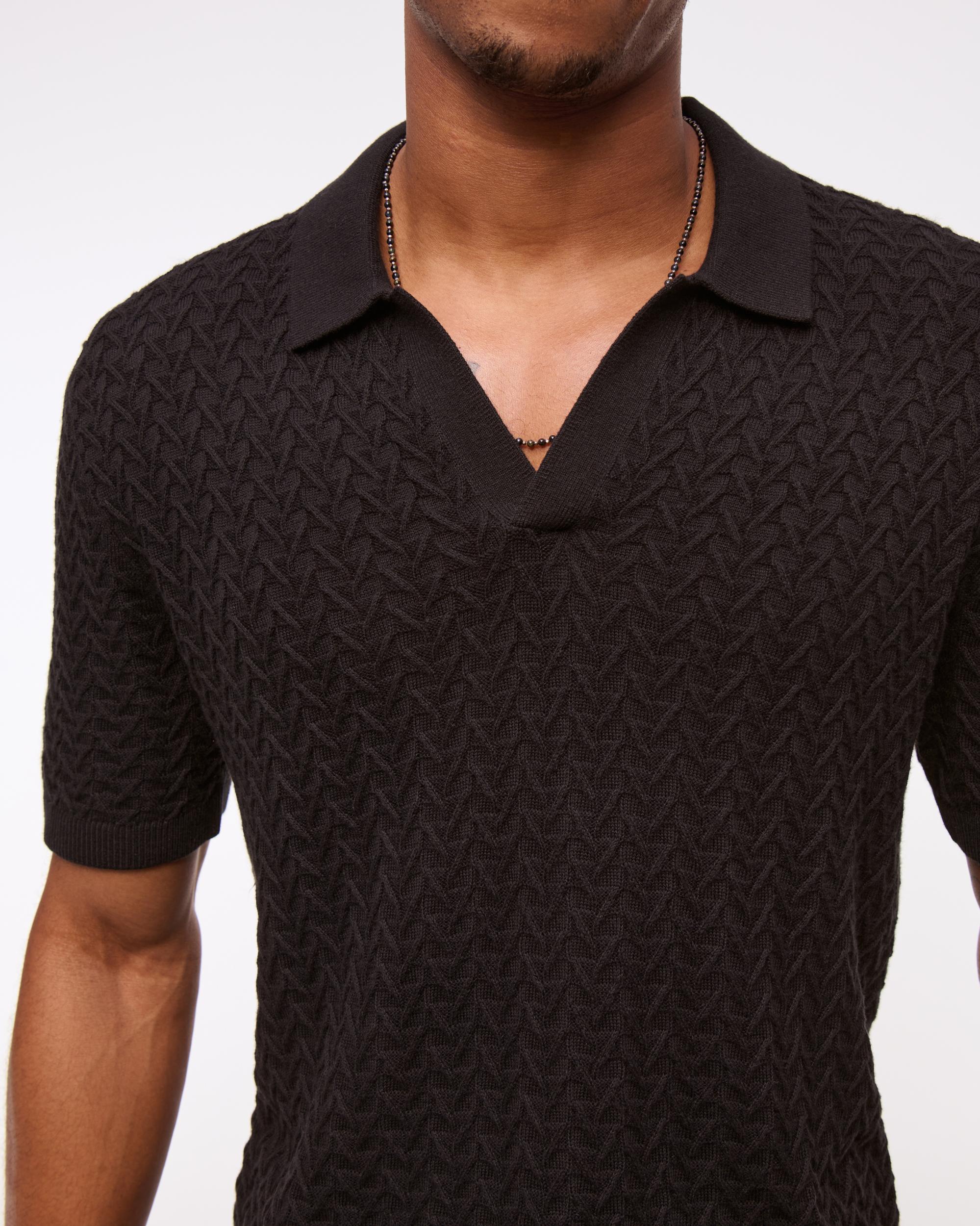 Vintage-wash cotton pocket T-shirt Product Image