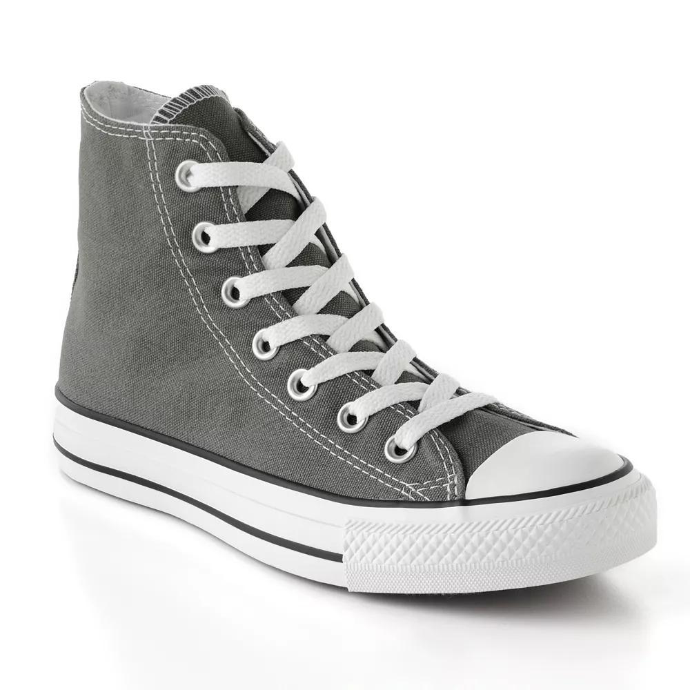 Adult Converse All Star Chuck Taylor High-Top Sneakers, Womens Grey Product Image