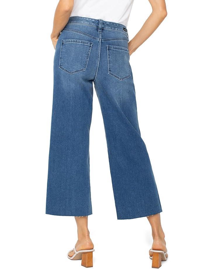 Women's Liverpool Los Angeles Stride High Rise Crop Wide With Cut Hem Product Image