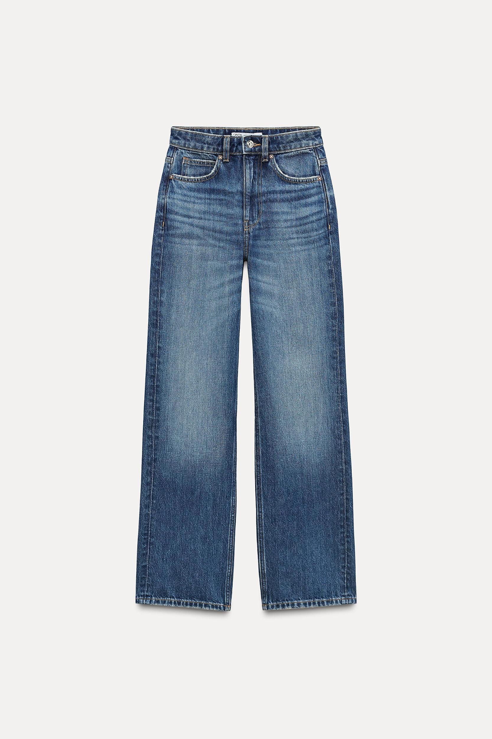 STRAIGHT LEG LONG LENGTH Z1975 JEANS WITH A HIGH WAIST Product Image