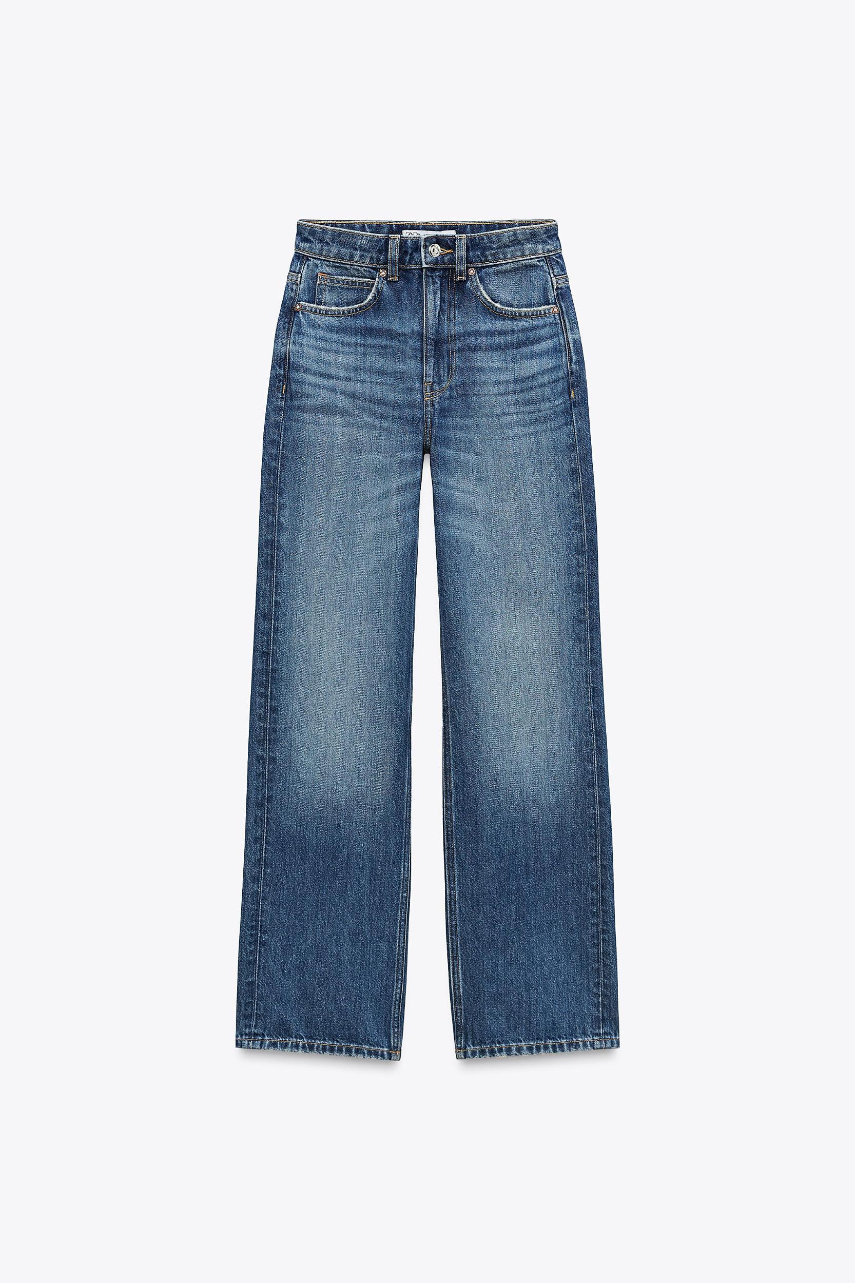 Z1975 STRAIGHT HIGH WAIST LONG LENGTH JEANS Product Image