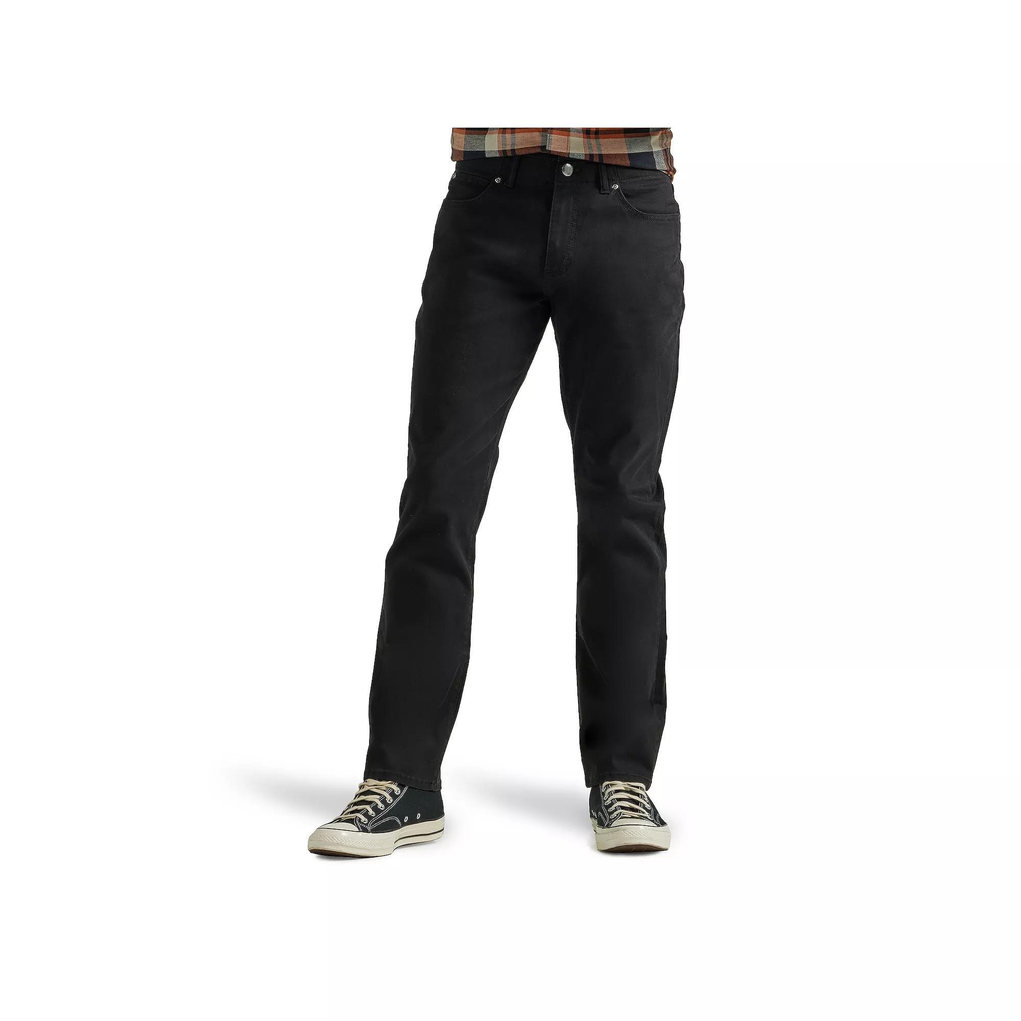 Men's Lee® Extreme Motion Stretch Athletic-Fit Jeans, Size: 34X30, Black Product Image