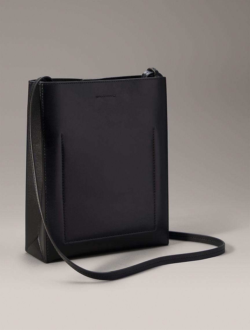 Line Leather Crossbody Bag Product Image