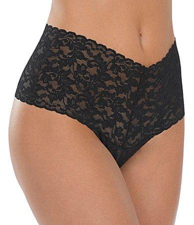 Hanky Panky Extended Size Retro Lace Thong Product Image
