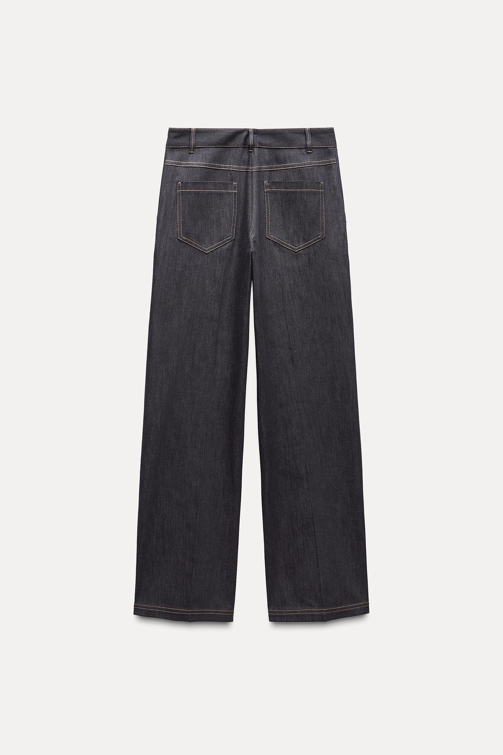 TOPSTITCHING BOOTCUT PANTS Product Image