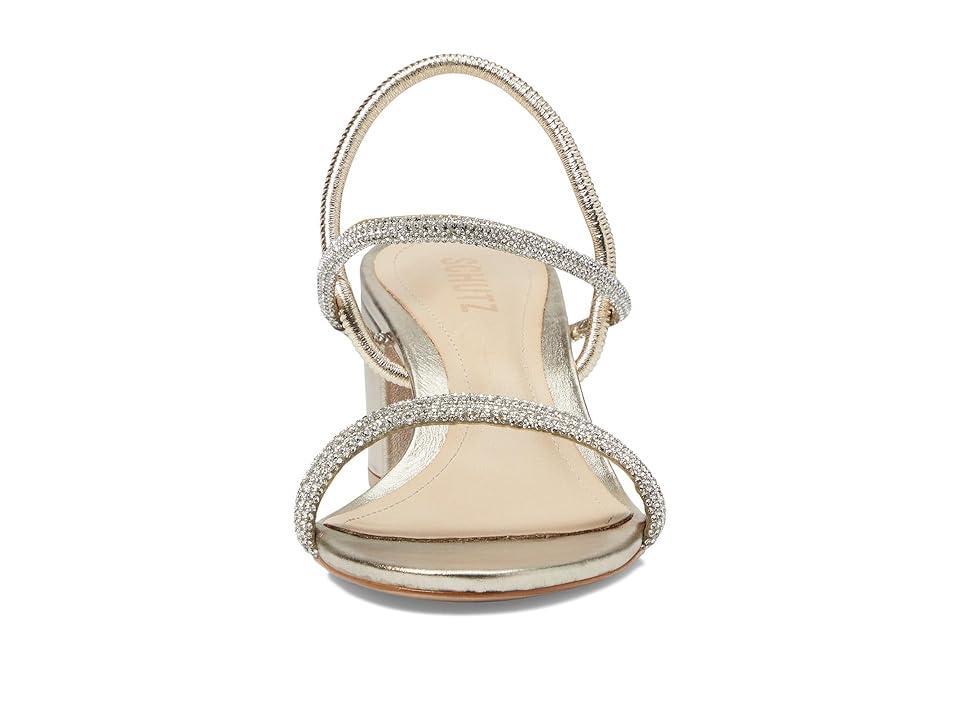 Whiteley Block Metallic Leather Sandal Product Image