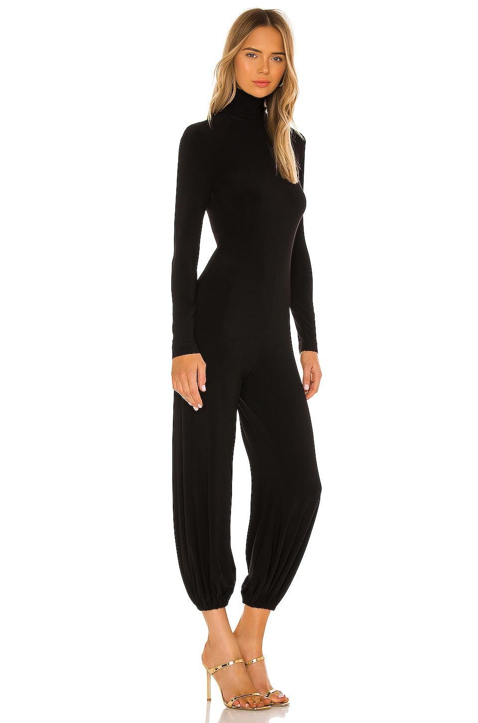 Turtleneck Jog Jumpsuit Norma Kamali Product Image